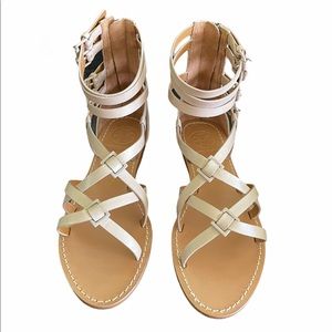 NEW Tory Burch 6 Lucas Sandal Blush Leather